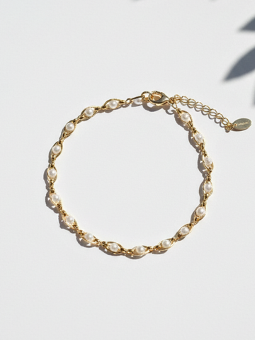 Mira İnci Zincir Bileklik