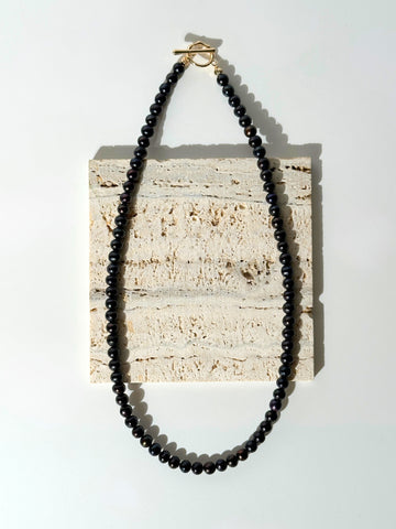 Sylvie Siyah İnci Kolye