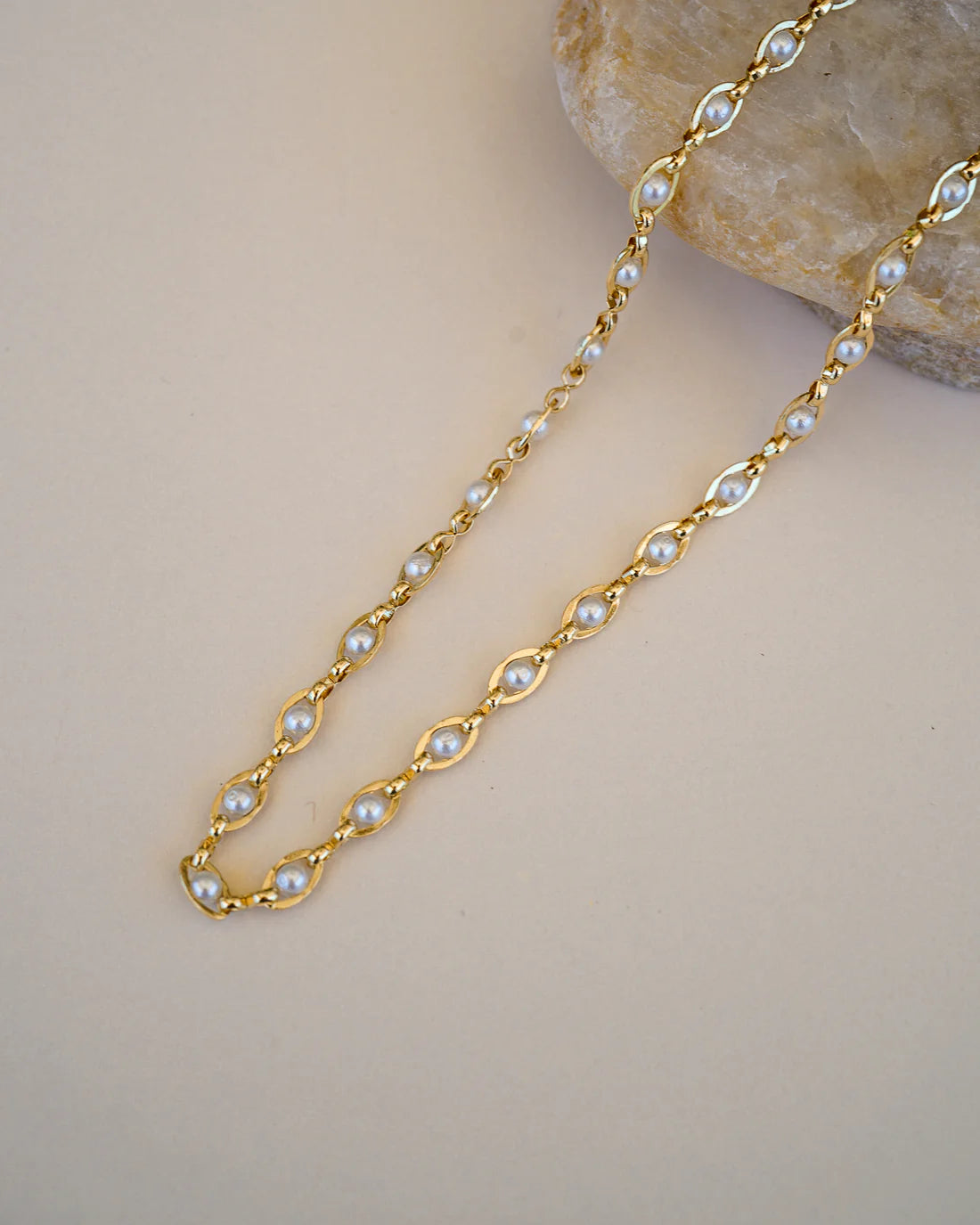 Mira İnci Zincir Kolye