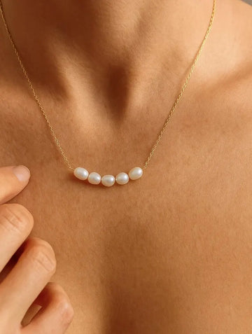 Elise İnci Zincir Kolye