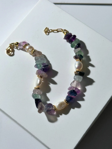 Lyra İnci Detay Florit Bileklik