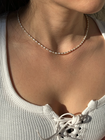 Lunaria Minimal İnci Kolye