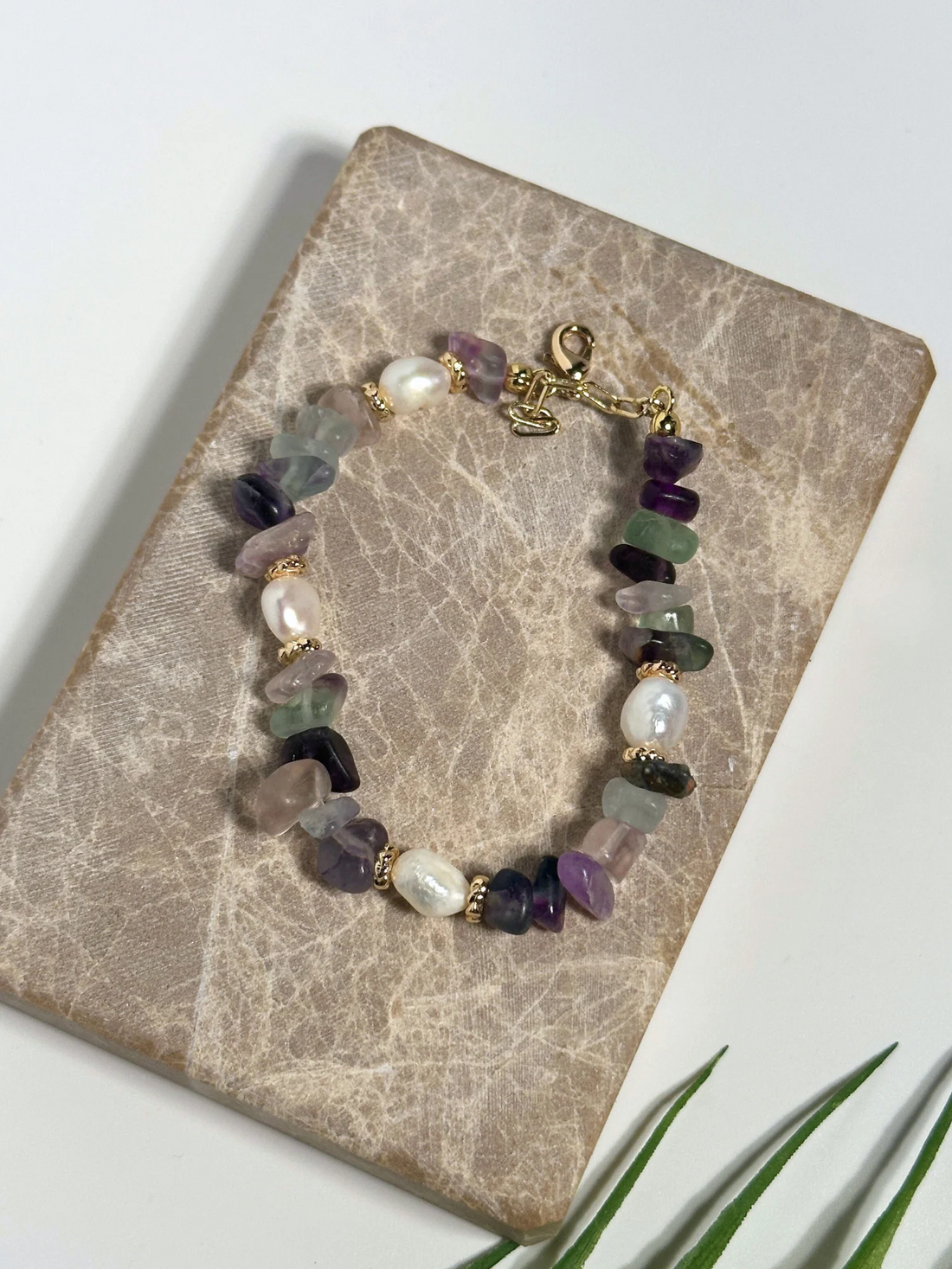 Lyra İnci Detay Florit Bileklik