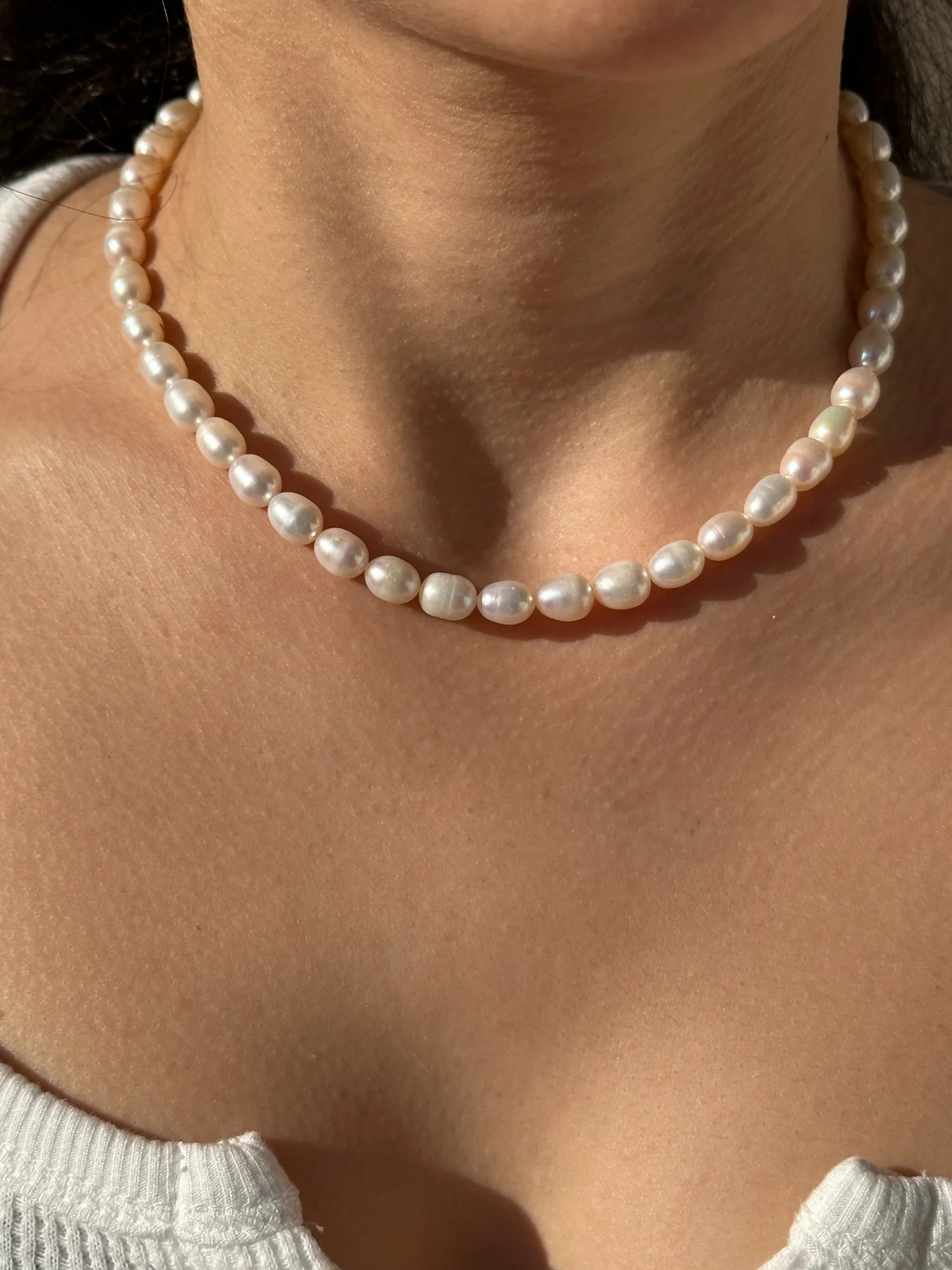 Catrina Tatlı Su inci Kolye